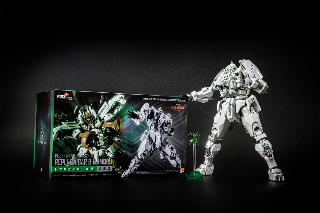 【説明書】POSE+ Metal series:  Repli-Gaigar & Mamoru Limited ver.《複製GAIGAR及小護》