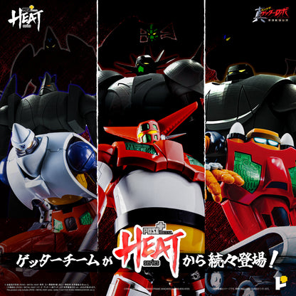 【再販】【預購入】[POSE＋ METAL HEAT系列 三一萬能俠1號 (真三一萬能俠 世界最後之日ver.)]/[POSE＋METAL HEATシリーズ GETTER 1 (ゲッターロボ アルマゲドンver.)]