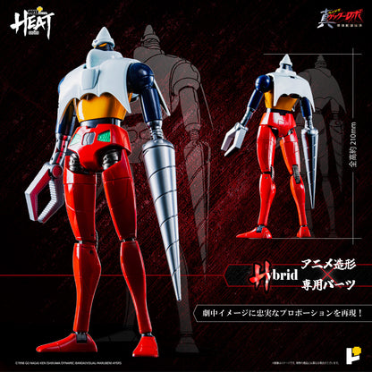 【再販】【預購入】[POSE＋ METAL HEAT系列 三一萬能俠 2號 (真三一萬能俠 世界最後之日ver.)]/[POSE＋METAL HEATシリーズ GETTER 2 (ゲッターロボ アルマゲドンver.)]