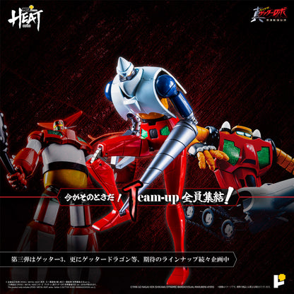 【再販】【預購入】[POSE＋ METAL HEAT系列 三一萬能俠 2號 (真三一萬能俠 世界最後之日ver.)]/[POSE＋METAL HEATシリーズ GETTER 2 (ゲッターロボ アルマゲドンver.)]