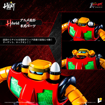 【再販】【預購入】[POSE＋ METAL HEAT系列 三一萬能俠 3號 (真三一萬能俠 世界最後之日ver.)]/[POSE＋METAL HEATシリーズ GETTER 3 (ゲッターロボ アルマゲドンver.)]