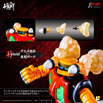 【再販】【預購入】[POSE＋ METAL HEAT系列 三一萬能俠 3號 (真三一萬能俠 世界最後之日ver.)]/[POSE＋METAL HEATシリーズ GETTER 3 (ゲッターロボ アルマゲドンver.)]