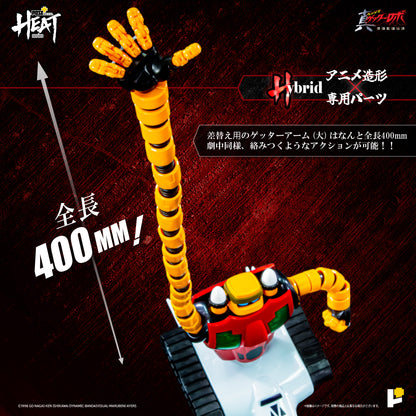 【再販】【預購入】[POSE＋ METAL HEAT系列 三一萬能俠 3號 (真三一萬能俠 世界最後之日ver.)]/[POSE＋METAL HEATシリーズ GETTER 3 (ゲッターロボ アルマゲドンver.)]