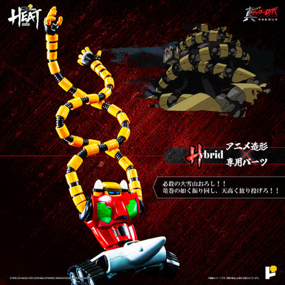 【再販】【預購入】[POSE＋ METAL HEAT系列 三一萬能俠 3號 (真三一萬能俠 世界最後之日ver.)]/[POSE＋METAL HEATシリーズ GETTER 3 (ゲッターロボ アルマゲドンver.)]