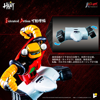 【再販】【預購入】[POSE＋ METAL HEAT系列 三一萬能俠 3號 (真三一萬能俠 世界最後之日ver.)]/[POSE＋METAL HEATシリーズ GETTER 3 (ゲッターロボ アルマゲドンver.)]